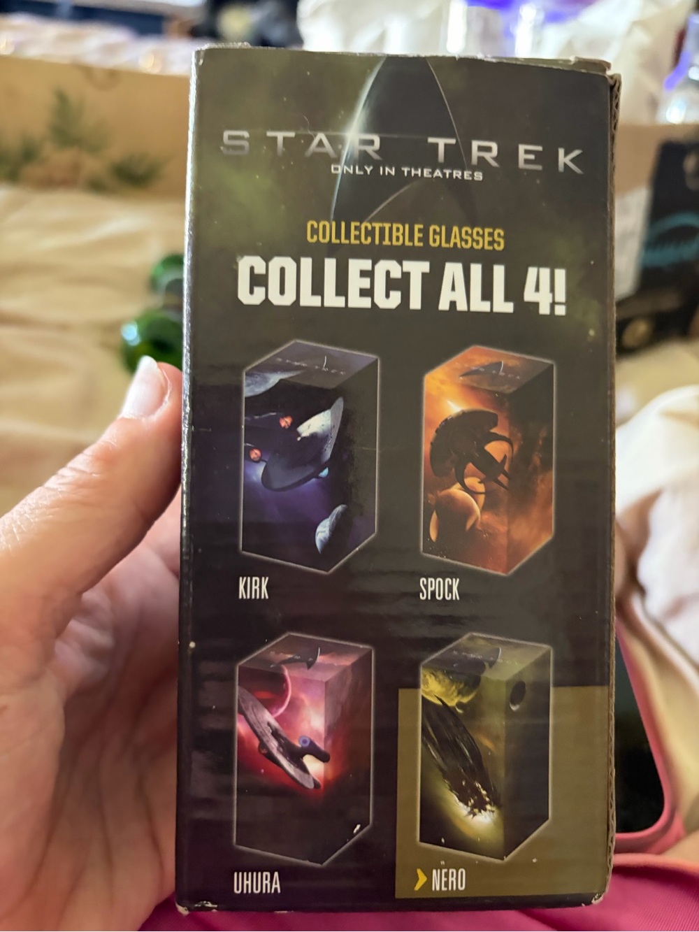Star Trek Collectible Glasses - Nero